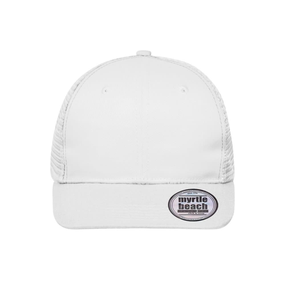 Myrtle Beach 6 Panel Flat Peak Mesh Cap