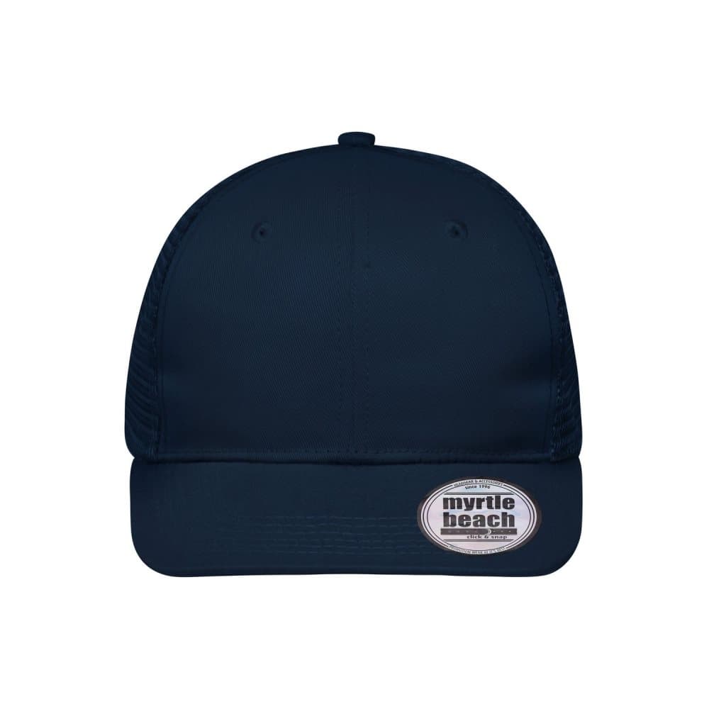 Myrtle Beach 6 Panel Flat Peak Mesh Cap