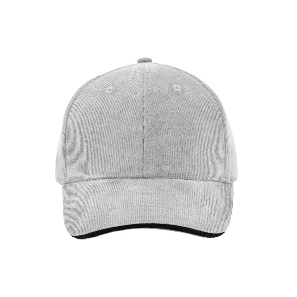 Myrtle Beach Unisex Adults 6 Panel Corduroy Sandwich Cap