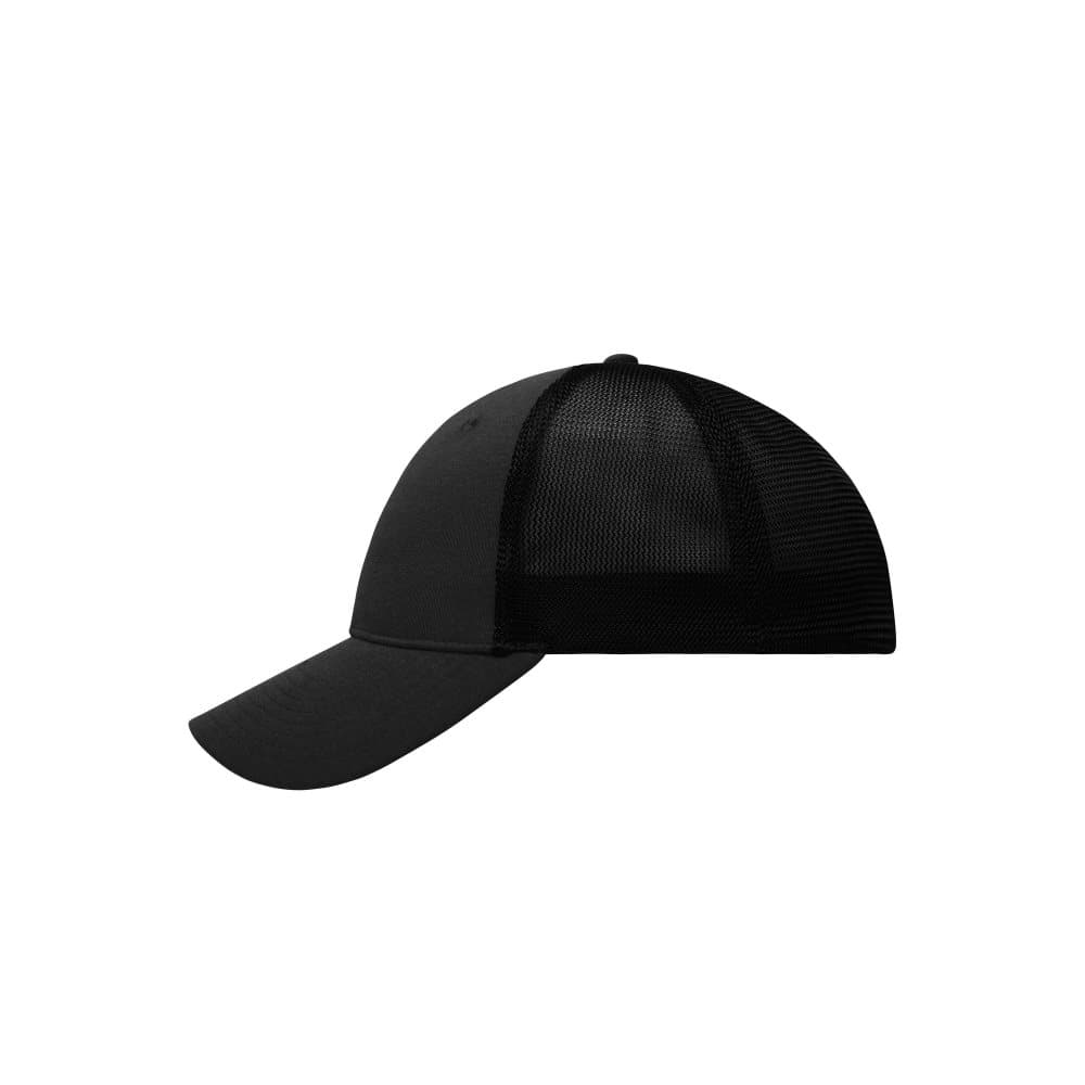 Myrtle Beach Unisex Adults 6 Panel Elastic Fit Mesh Cap