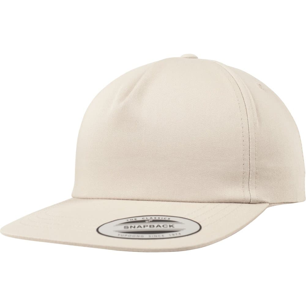 Yupoong Flexfit Unisex Unstructured 5 Panel Snapback Cap