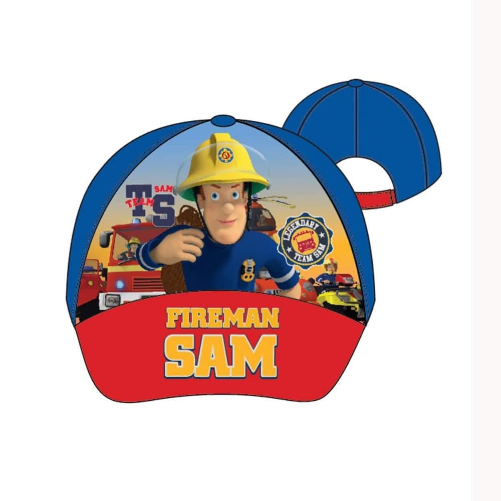 Brannmann Sam Caps - Blue/Red