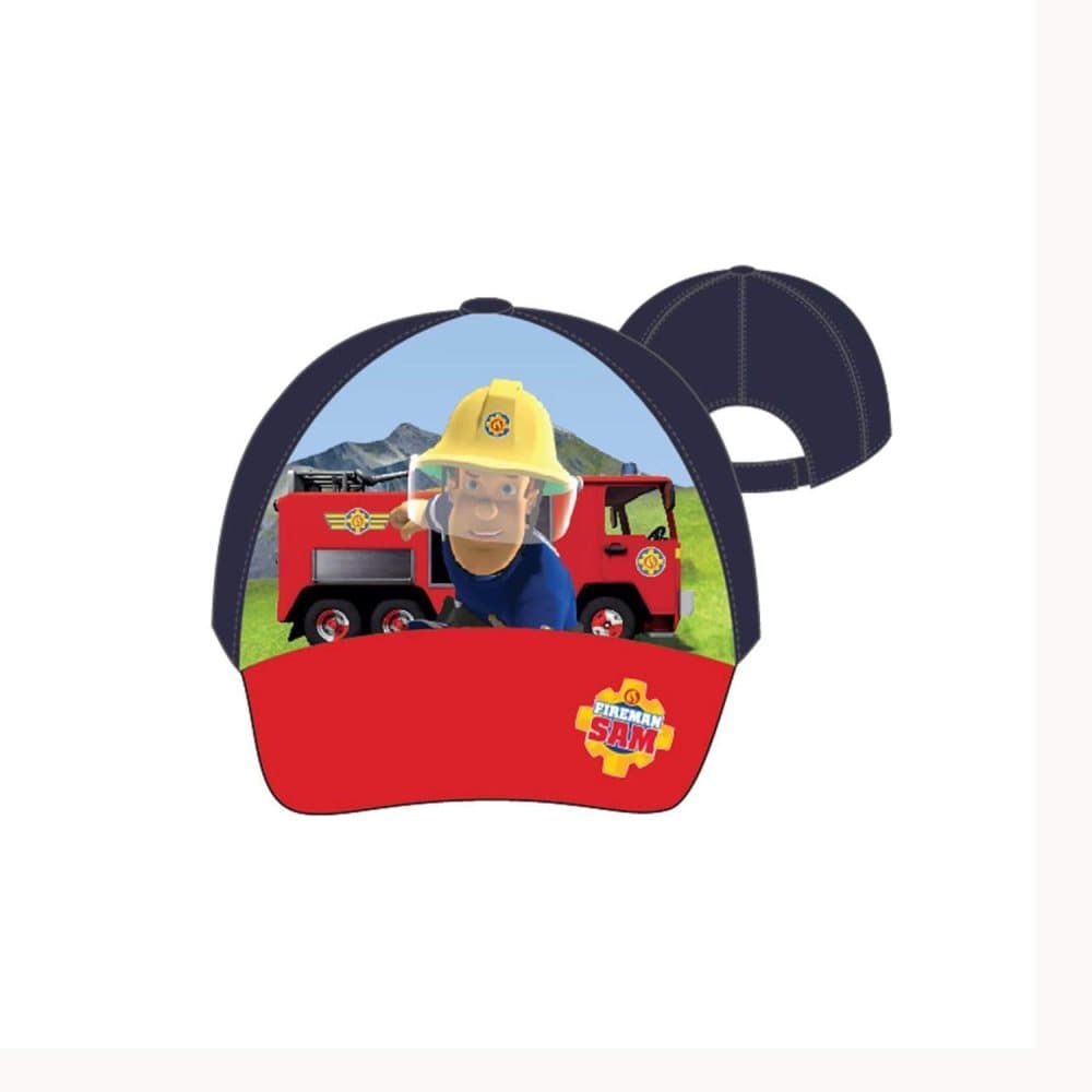 Brannmann Sam Caps - Navy/Red