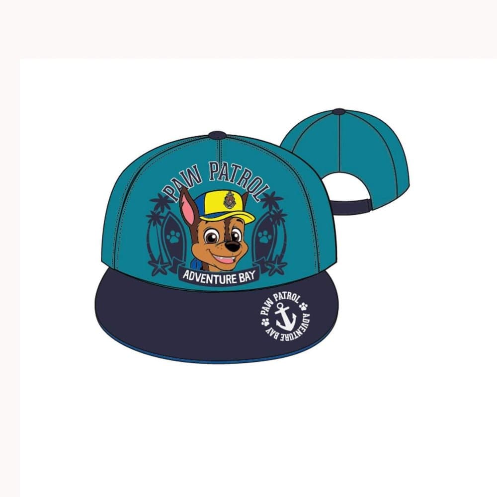 Paw Patrol "Adventure Bay" Caps - Pagoda Blue