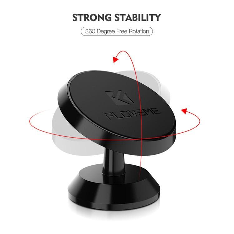 Floveme Universal Magnetisk Mobil Holder til Bil Sort