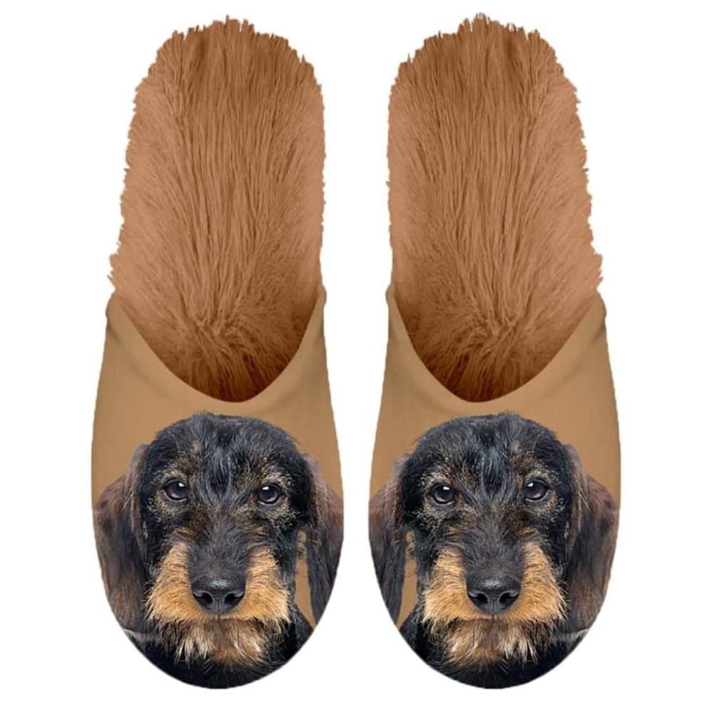 Plenty Gifts dyresutsko plys gravhund brun str. 39-42 42551
