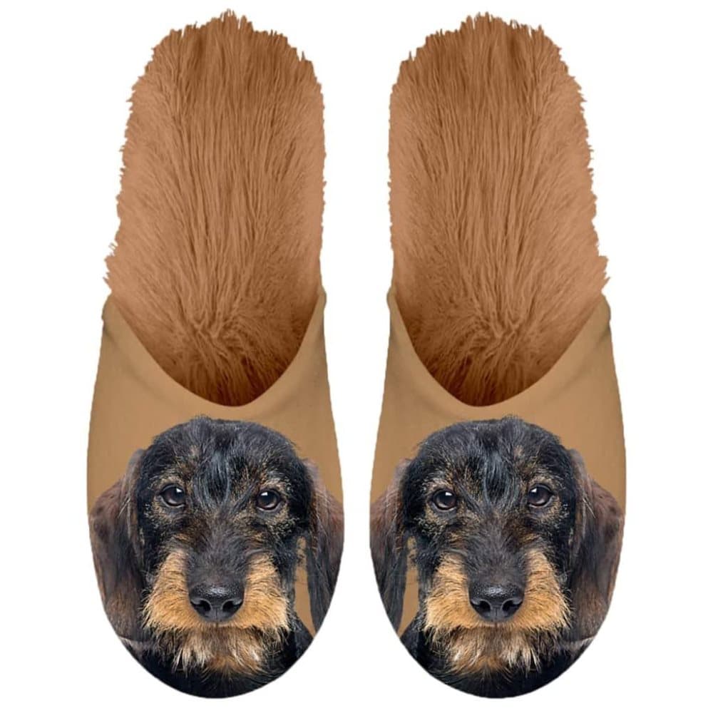 Plenty Gifts dyresutsko plys gravhund brun str. 35-38 42550