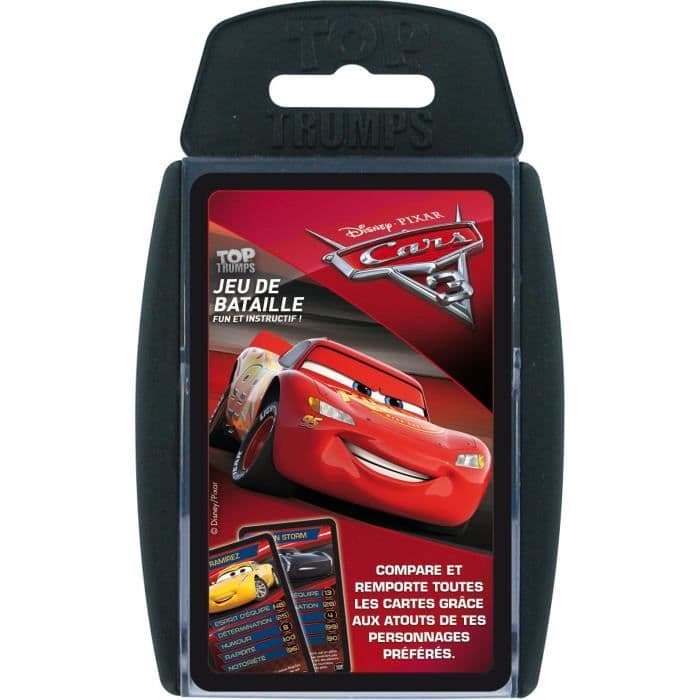TOPP TRUMPS - Cars 3 - Kortspel - fransk version