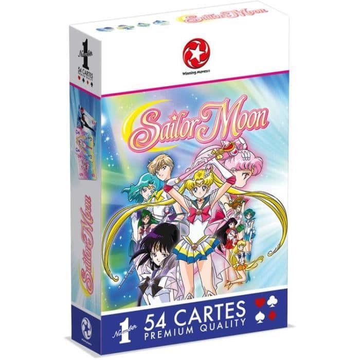 WADDINGTONS N ° 1 - Sailor Moon - Uppsättning av 54 kort