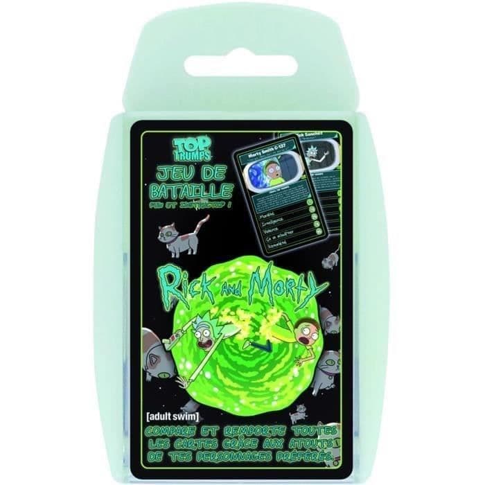 TOP TRUMPS - Rick and Morty - Kortspel - fransk version