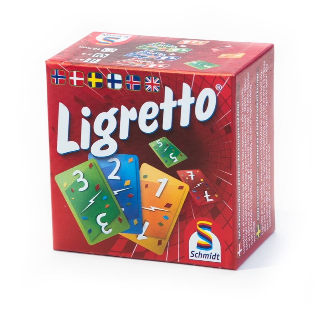 Ligretto Rød, Kortspill (SE/FI/NO/DK)