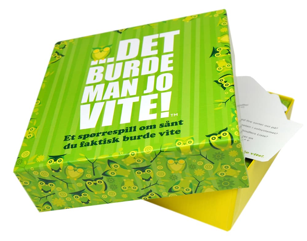 Det burde man jo vite! (NO)