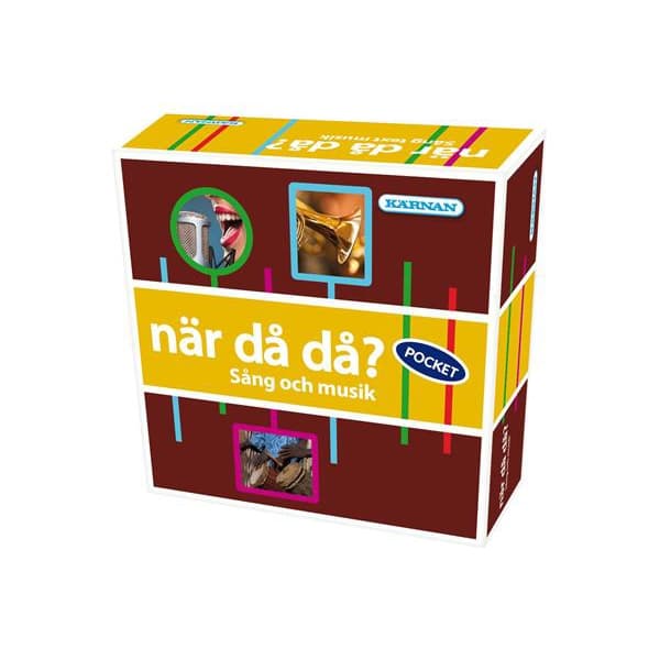 När då då? Sång och musik, Spel pocketversion (SE)