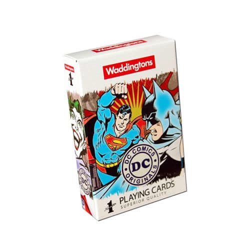 Waddingtons Playing Cards - DC Comics Superhero Retro