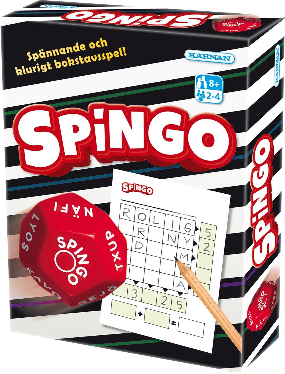 Spingo, Spel (SE)