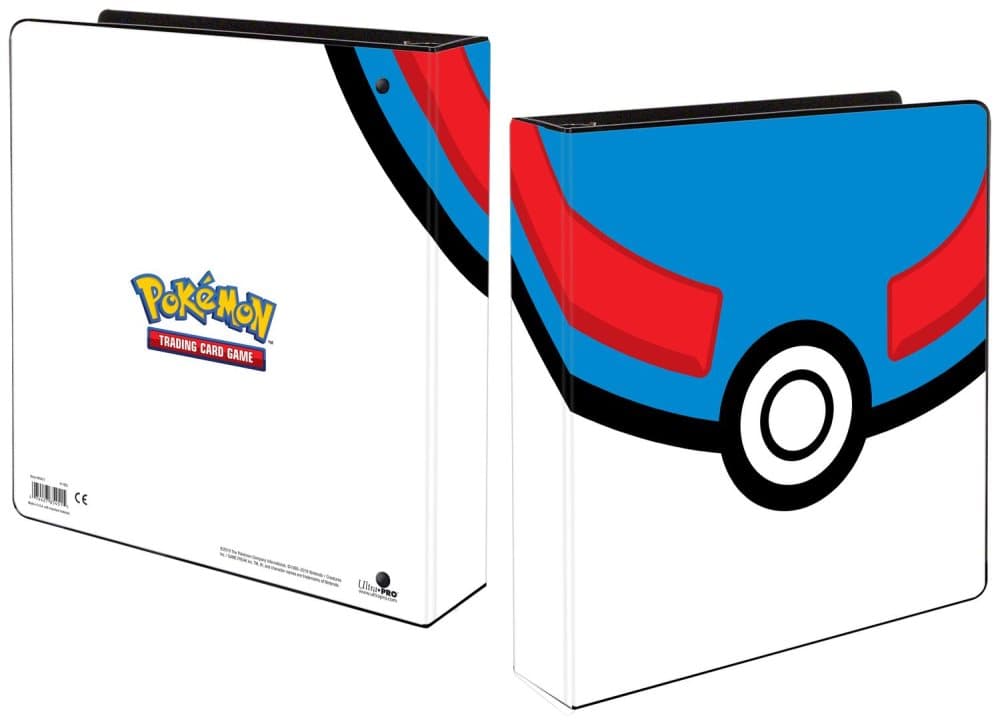Ultra Pro - Pokemon 2" D-Ringpärm Med Great Ball På Framsidan
