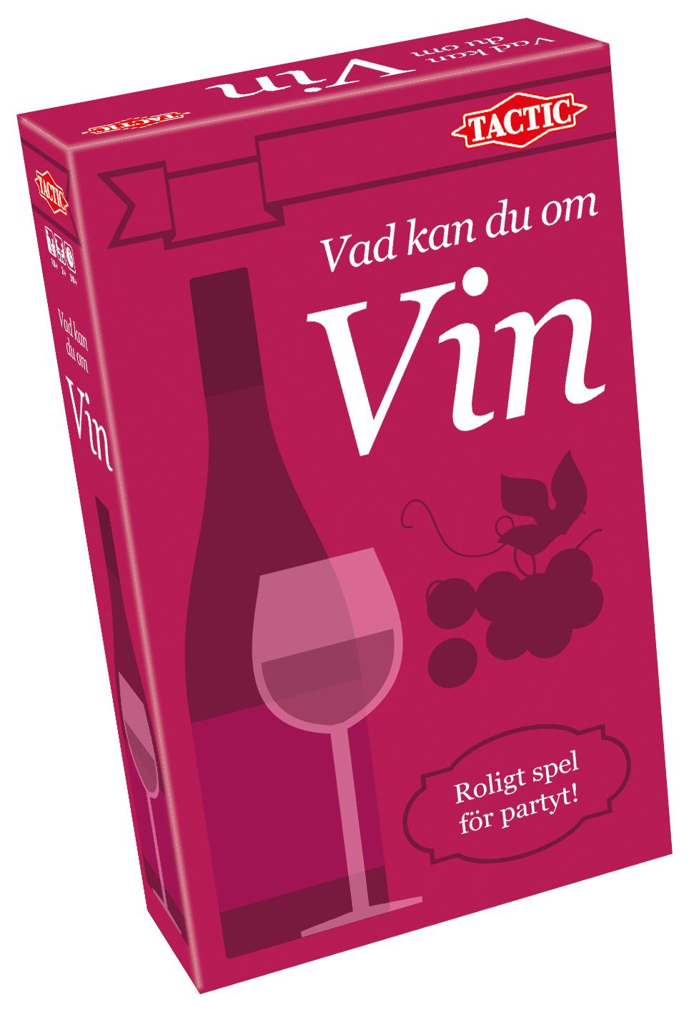 Vad kan du om vin?, Kortspel (SE)