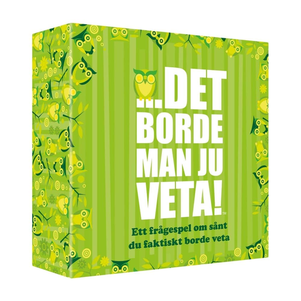 Det borde man ju veta - Sällskapsspel (SV)