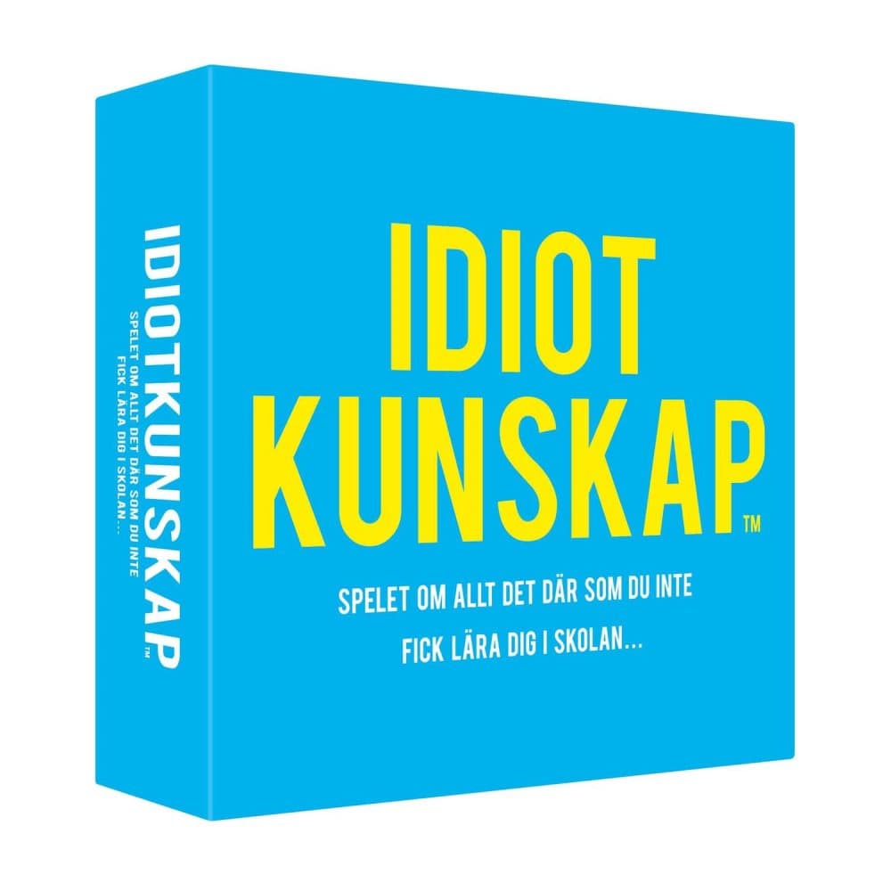 Idiotkunskap - Sällskapsspel (SV)
