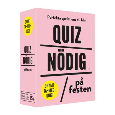 Quiznödig, Frågespel - På Festen (SV)