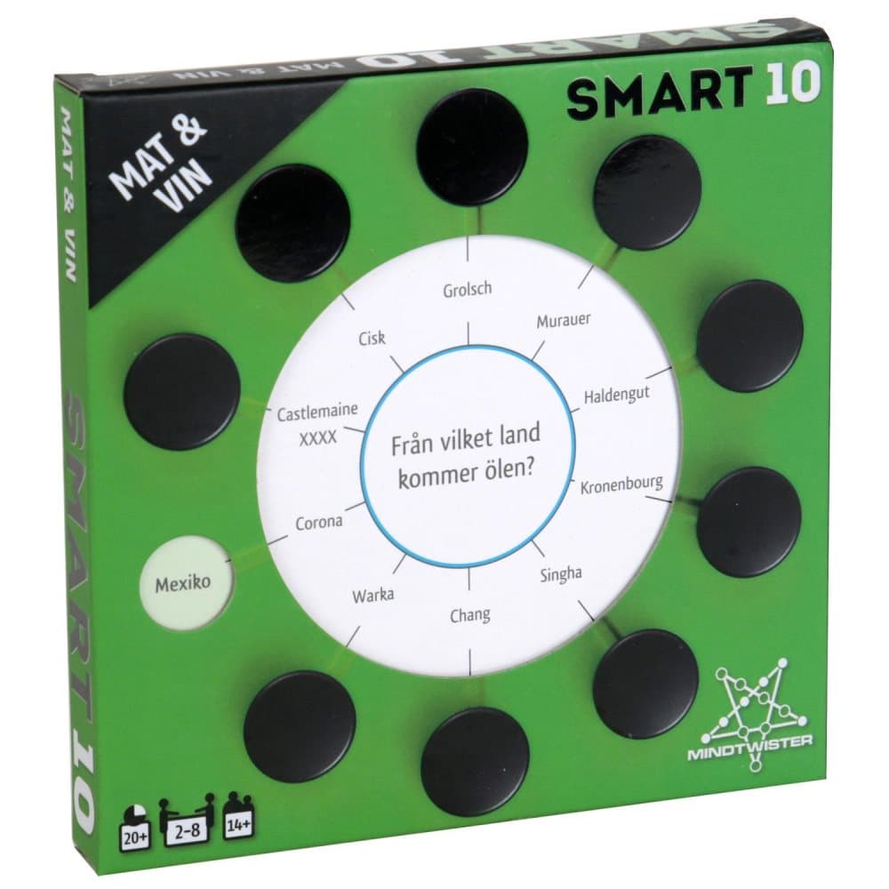 Smart10 Frågekort Mat&Vin