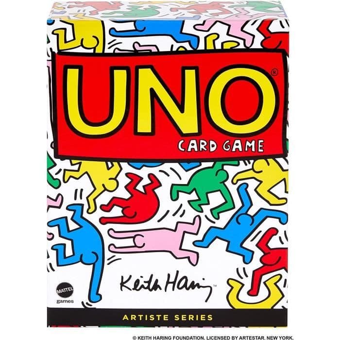 UNO Artist Keith Haring Kortspel - 2 till 10 spelare - 7 år och äldre