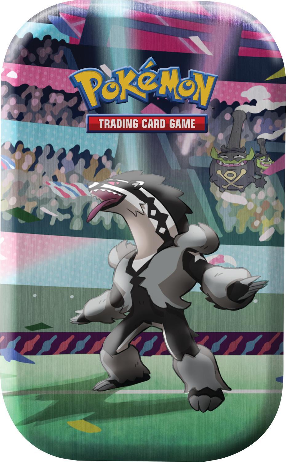 Pokemon Mini Tin Galar Power Skunk (svart/vit)