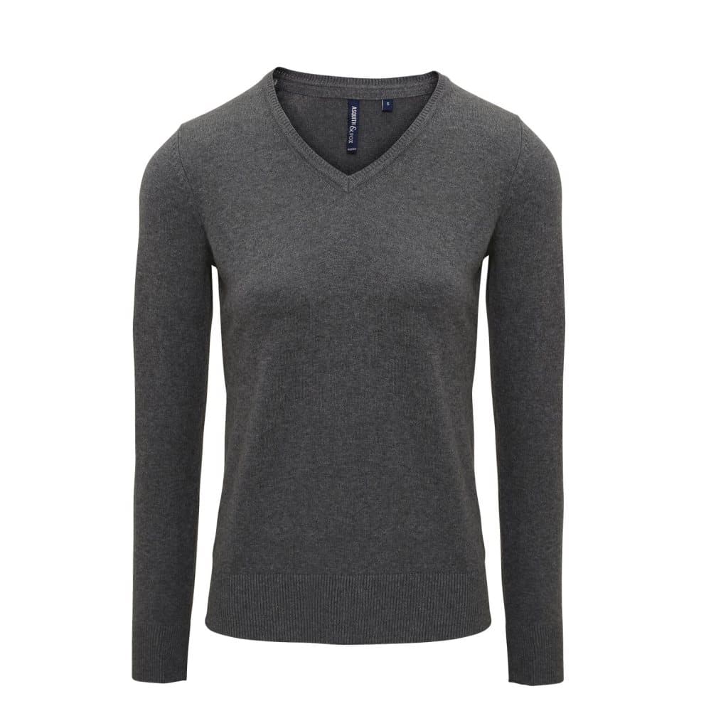 Asquith And Fox Womens/Ladies V-Neck Sweater
