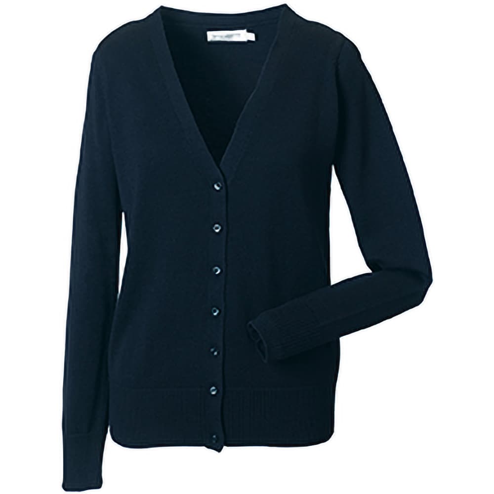 Russell Collection Ladies/Womens V-neck Knitted Cardigan