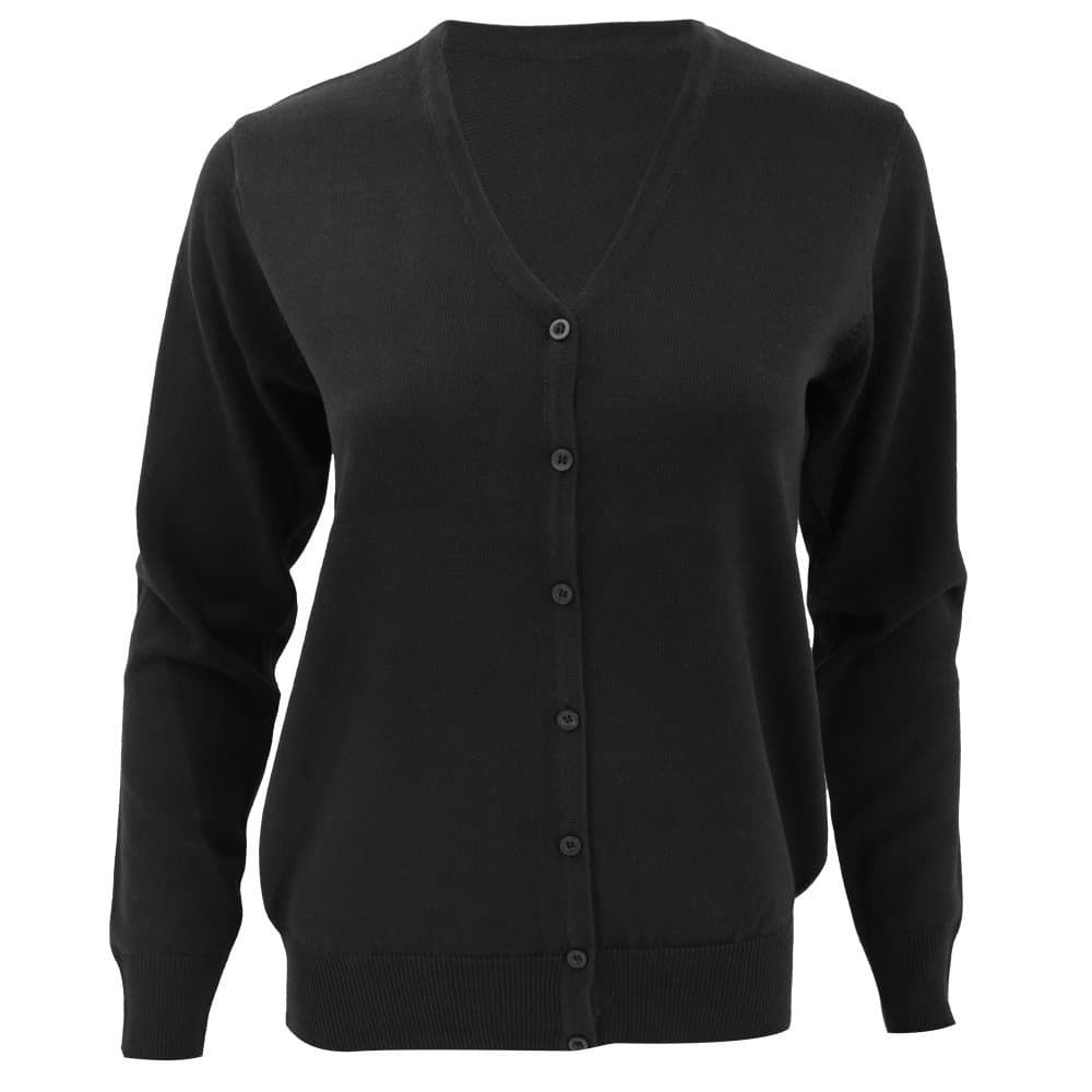 Kustom Kit Womens V-Neck Cardigan / Ladies Knitwear