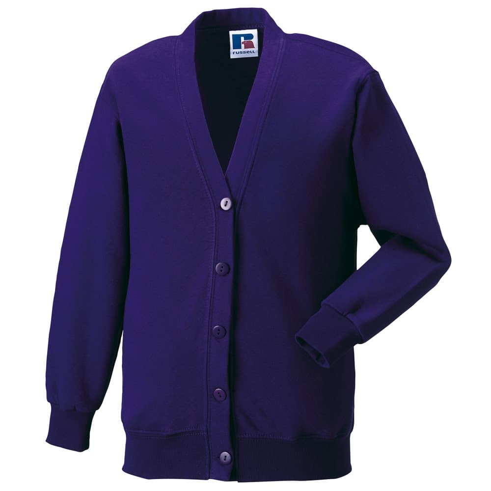 Jerzees Schoolgear Childrens Fleece Cardigan
