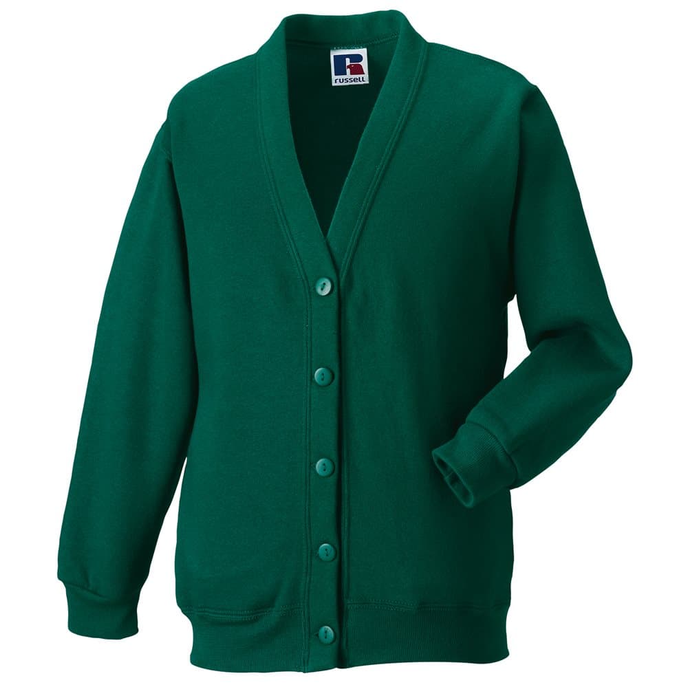 Jerzees Schoolgear Childrens Fleece Cardigan