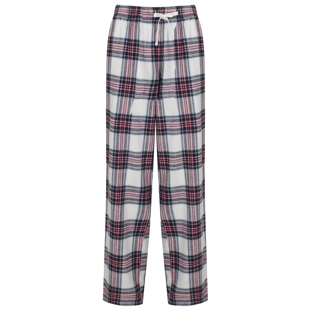 Skinnifit Tartan Lounge byxor för kvinnor / damer