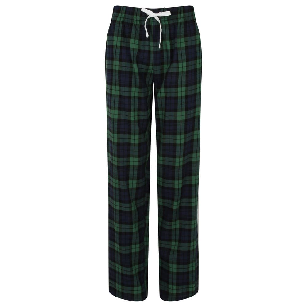 Skinnifit Tartan Lounge byxor för kvinnor / damer