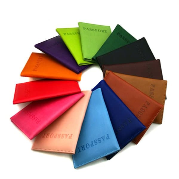 Passport protection passport case in PU Leather