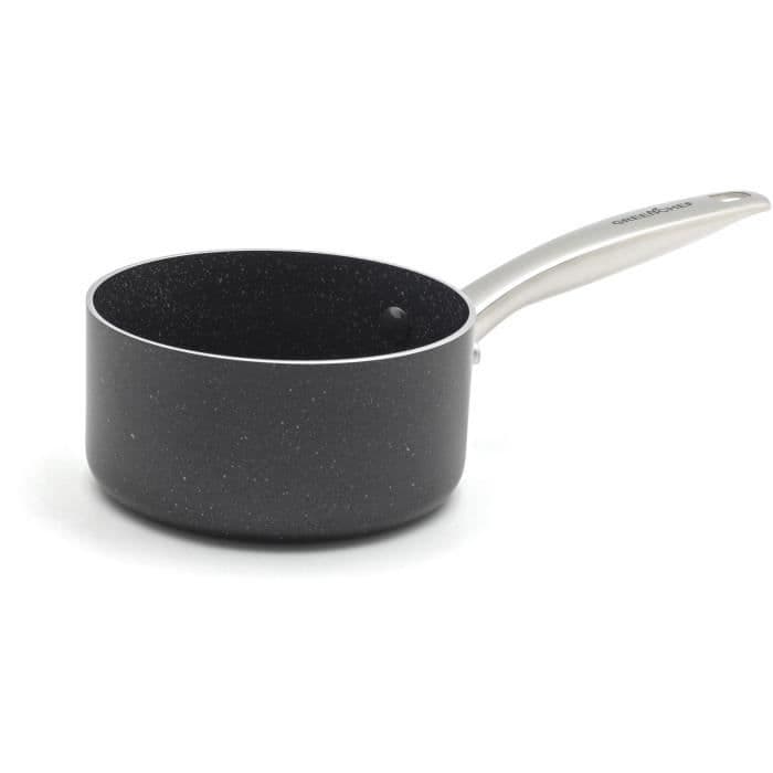 GREENCHEF Berlin Rocks Saucepan 16 cm med 2 pip - Alla brännare + induktion - Keramik
