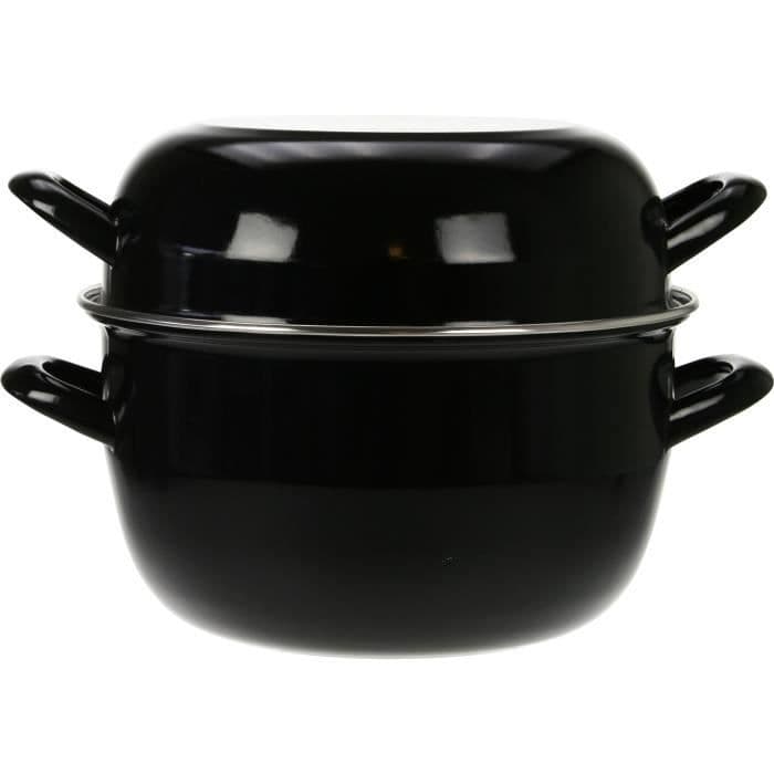 COZY & TRENDY Skimmelpotte - D24cm Sort-Ny-4K