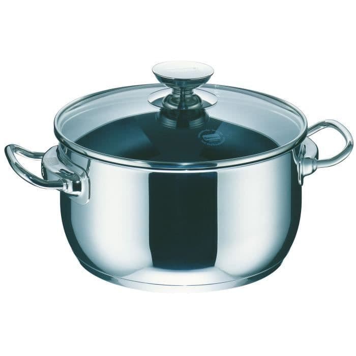 BERNDES Kasserolle med håndtag Perfect Injoy Special Edition Induktion - Ø 24 cm - Alle varmekilder inklusive induktion