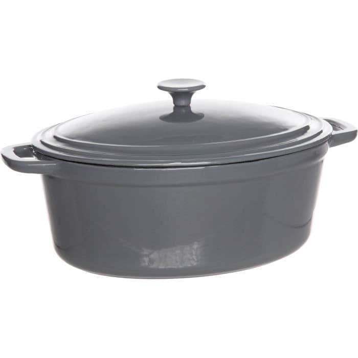 COZY & TRENDY kastrull -6L 33.5 - grå
