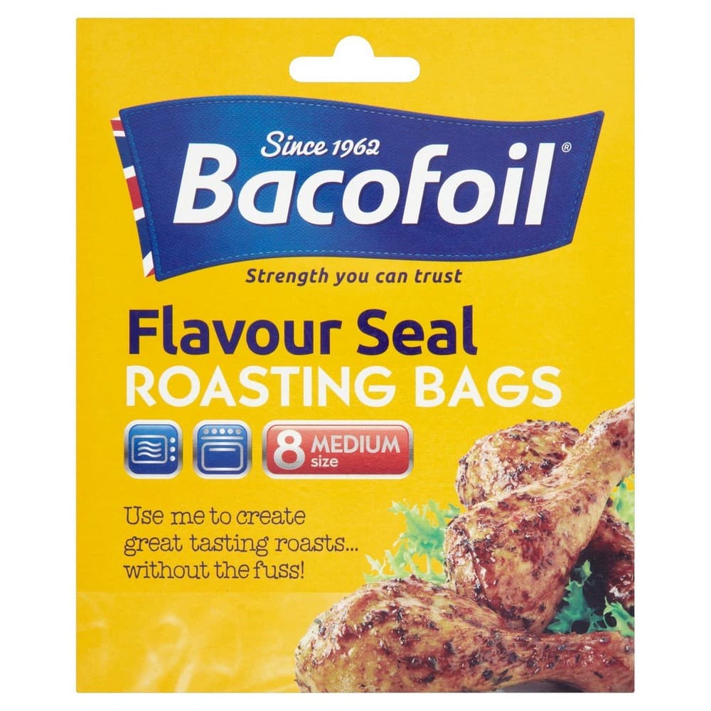 Baco Easy Roasting Oven Bags (Pack of 8)