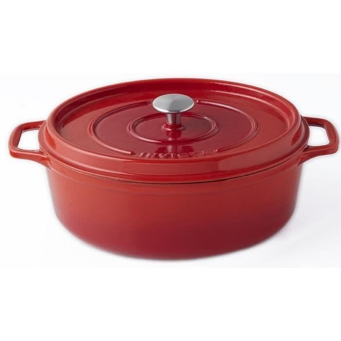 INVICTA oval gryderet - Ø 35 cm - Ruby - Alle varmekilder inklusive induktion