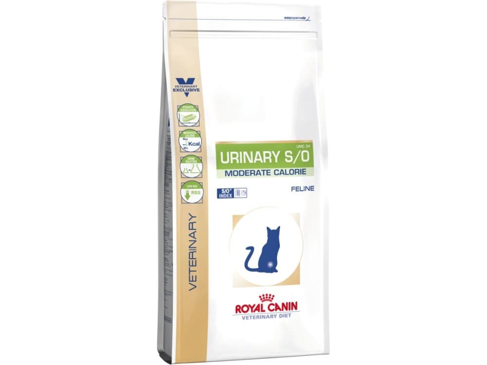 Royal Canin Urinary S/O Moderate Calorie, Vuxen, Höns, Ris, 7 kg, Alla raser, Styrning av urinblåsa, Vitamin A,Vitamin B1,Vitamin B12,Vitamin B2,Vita