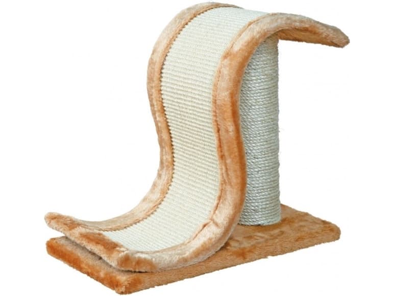 Trixie Stovas su banguota lenta nagu draskymui 44x25x34 cm, rusvas