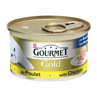 Gourmet Gold Chicken Pate Wet Cat Food (12 Tins)