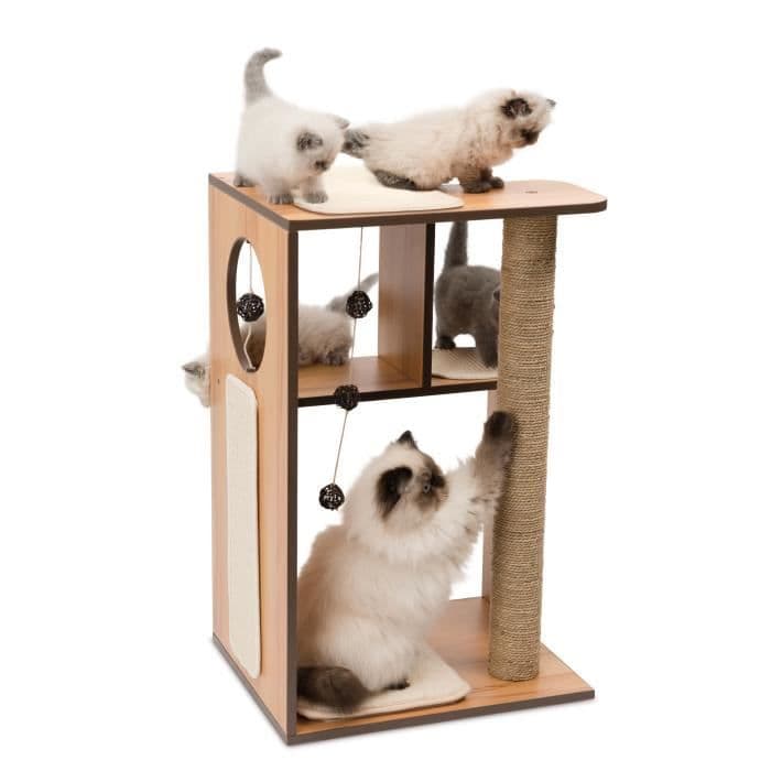 Arbre A Chat Vesper V-box Large Naturel