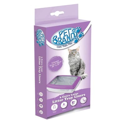 Pet Brands Cat Litter Liners (Pack Of 6)