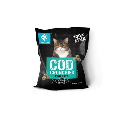 Purely Fish Cod Crunchies For Cats