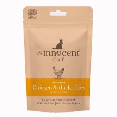 The Innocent Cat Slices Cat Treats