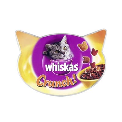 Whiskas Crunch Cat Treats (Pack Of 10 x 100g)