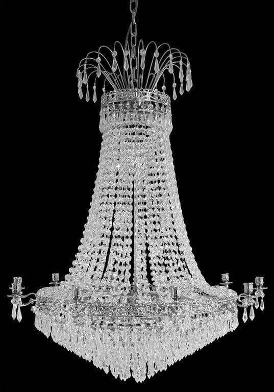 Big and beautiful Empire chandelier